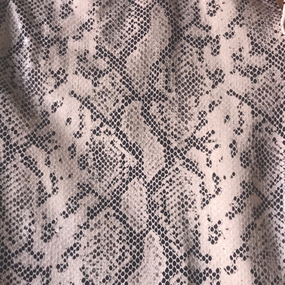 Snake skin style pants